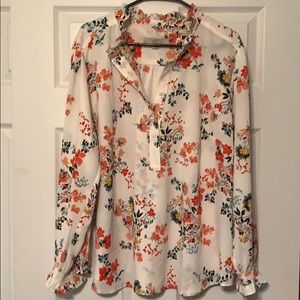 Loft floral top